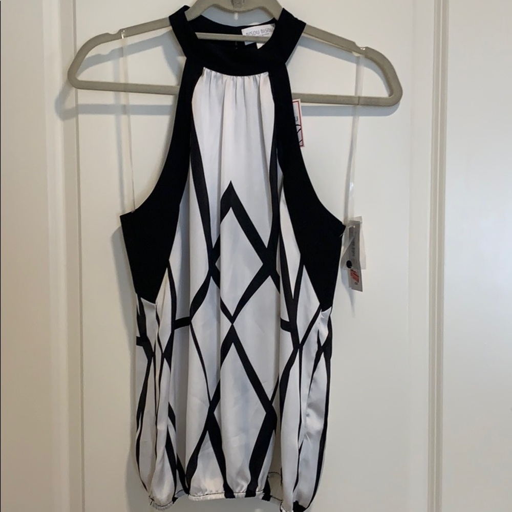 NWT! Bisou Bisou Halter Top